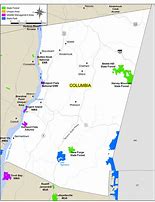 Image result for Columbia County Map