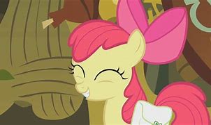Image result for Applejack and Apple Bloom Laughing