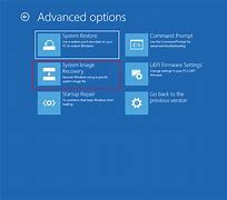 Image result for System Image Recovery Windows 10