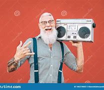 Image result for Person with Boombox