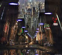Image result for Fancy Dystopian City