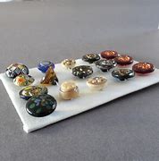 Image result for Antique Glass Jewel Button