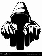 Image result for Hooded Gangster Silhouette