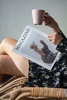 Image result for Girl Reading Magazine On iPhone 14 Pro Max