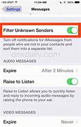 Image result for Unknown Messages iPhone