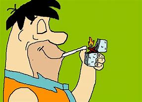 Image result for Fred Flintstone Smoking Weed