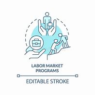 Image result for Labor Market Icon