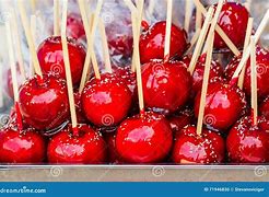 Image result for Red Candy Apple Sticks