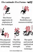 Image result for 5 Animal Kung Fu Forms