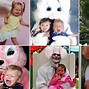 Image result for Kids Meeting the Easter Bunny