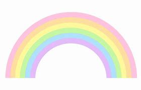 Image result for Kawaii Pastel Rainbow PNG