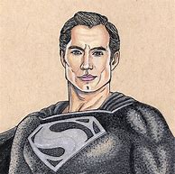 Image result for Draw Superman