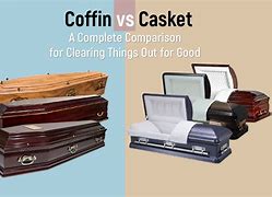 Image result for Coffin vs Casket