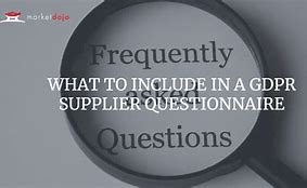 Image result for Supplier Questionnaire Template