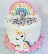 Image result for Unicorn Rainbow Sprinkles Cake