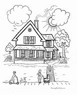 Image result for Kids Coloring Books Houses
