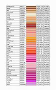 Image result for RGB Color Codes Chart