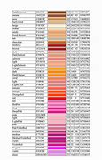 Image result for RGB Color Codes Chart