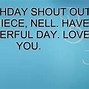 Image result for Birthday Shout Out