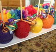 Image result for Rainbow Candy Apples