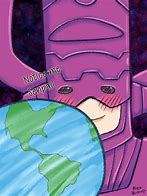 Image result for Earth Chan vs Galactus