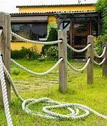 Image result for Good Looking Rope Fence