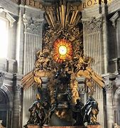 Image result for Vatican Church Pope Seat