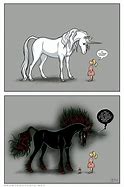 Image result for Unicorn Evil Fan Art