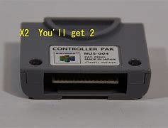 Image result for Nintendo 64 Controller Pak