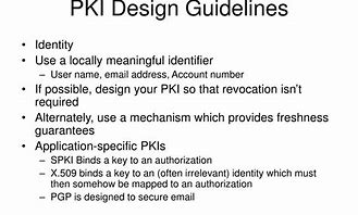 Image result for PKI Design