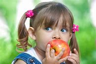 Image result for Baby Eating Apple