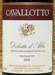 Image result for Cavallotto Dolcetto d'Alba Vigna Scot