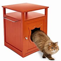 Image result for Cat Litter Box Enclosure