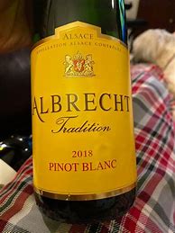 Image result for Lucien Albrecht Pinot Blanc Tradition