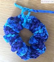 Image result for Free Crochet Towel Holder Pattern with Hair Ties