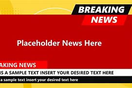 Image result for Breaking News Blank Template Philippines