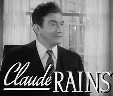 Image result for Claude Rains Autograph