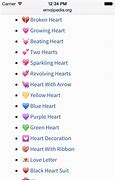 Image result for Heart Emoji Meaning in Text