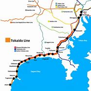 Image result for Tokaido Line Map