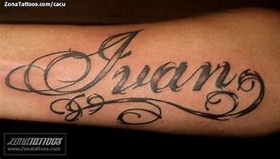 Image result for Neck Tattoo Juan Name
