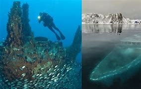 Image result for Real Sunken Pirate Ships Underwater