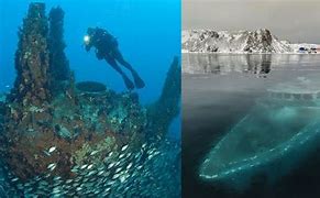 Image result for Deep Sea Sunk Ship Real Images