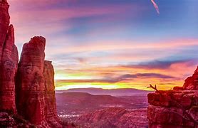 Image result for Sunset Pictures Sedona Arizona