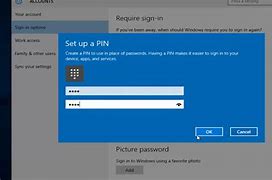 Image result for No Pin Sign in Option Windows 1.0