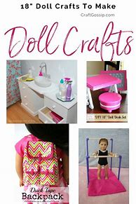 Image result for 18 Inch Doll Crafts
