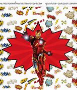 Image result for Iron Man Etiqueta
