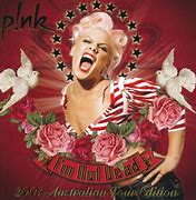 Image result for I'm Not Dead Pink Album Cover
