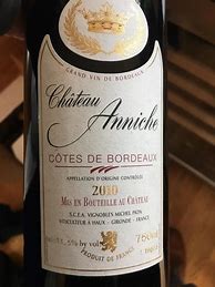 Image result for Anniche Cotes Bordeaux