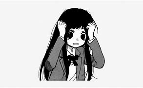 Image result for Sad Anime Girl Sticker