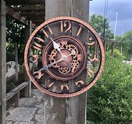 Image result for outdoor wall clock antique